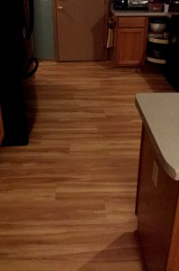 Kitchen floor after The Enchanted FLOORist!